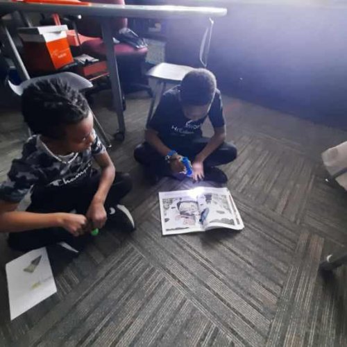 Carousel post from Grassy Creek Elementary School.