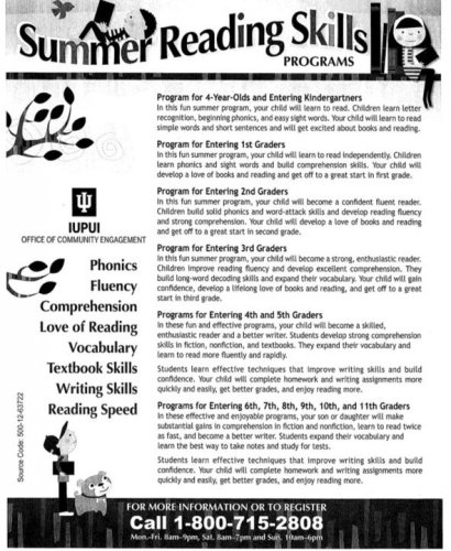 Carousel post from Grassy Creek Elementary School.