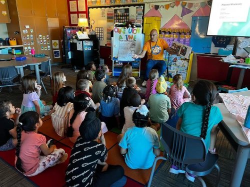 Carousel post from Grassy Creek Elementary School.