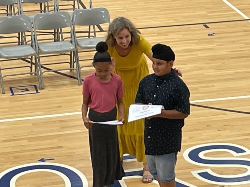 Carousel post from Grassy Creek Elementary School.