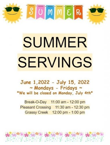 Photo post from Grassy Creek Elementary School.