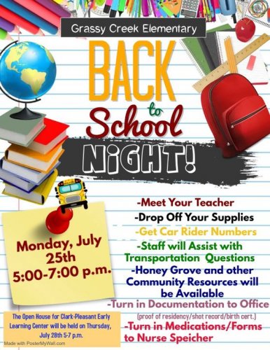 Photo post from Grassy Creek Elementary School.