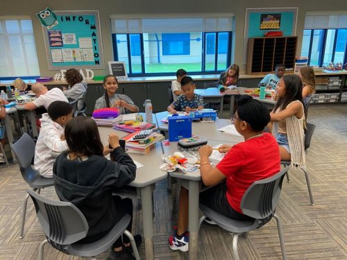 Carousel post from Grassy Creek Elementary School.