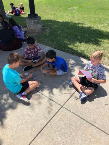 Carousel post from Grassy Creek Elementary School.