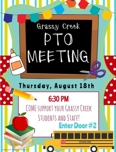 Photo post from Grassy Creek Elementary School.