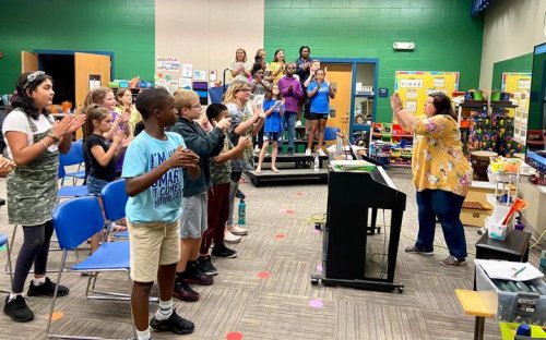 Carousel post from Grassy Creek Elementary School.