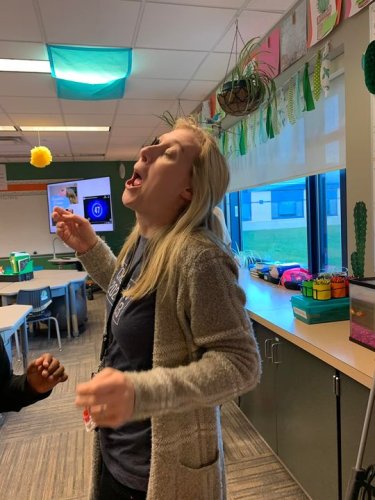 Carousel post from Grassy Creek Elementary School.