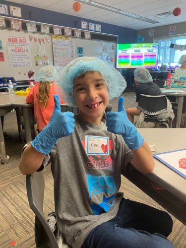 Carousel post from Grassy Creek Elementary School.