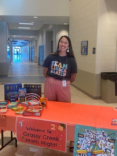 Carousel post from Grassy Creek Elementary School.