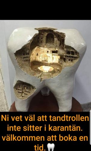 Photo post from Tandläkare Katrin Onno.