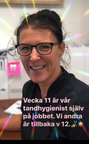 Photo post from Tandläkare Katrin Onno.