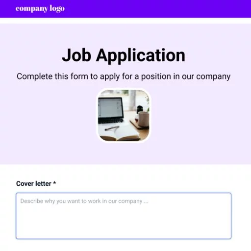 Job Application Form