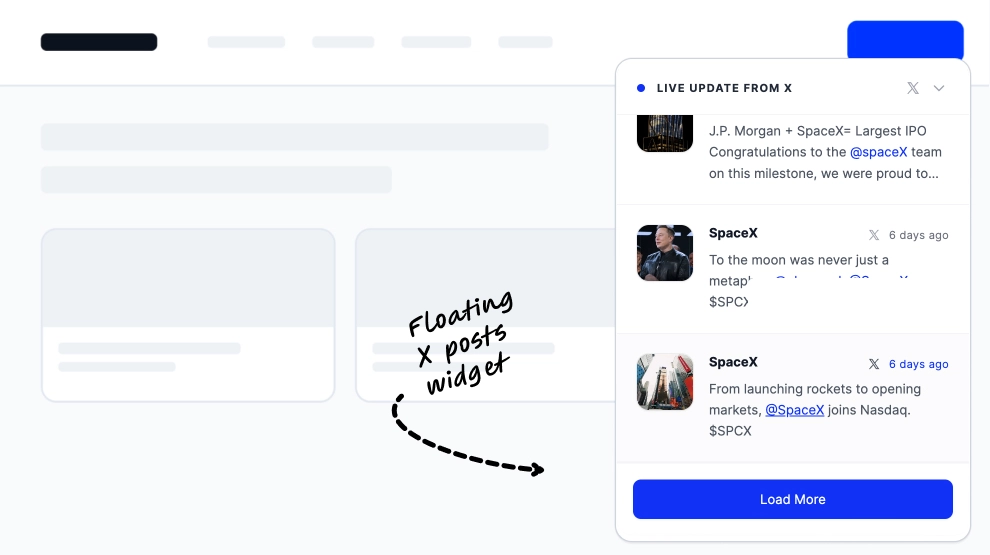 Latest X Posts Popup Widget