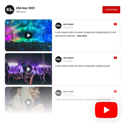 YouTube Playlist Widget