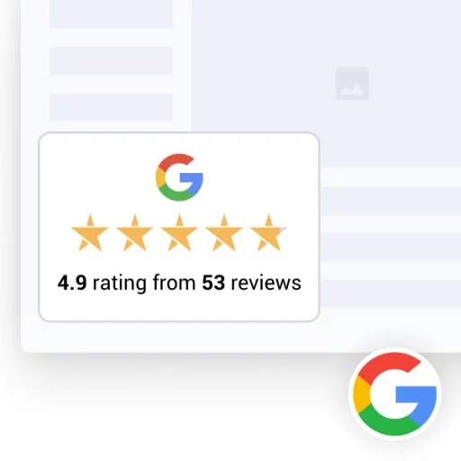 Floating Google Reviews Badge