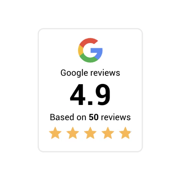 Google Average Rating Badge