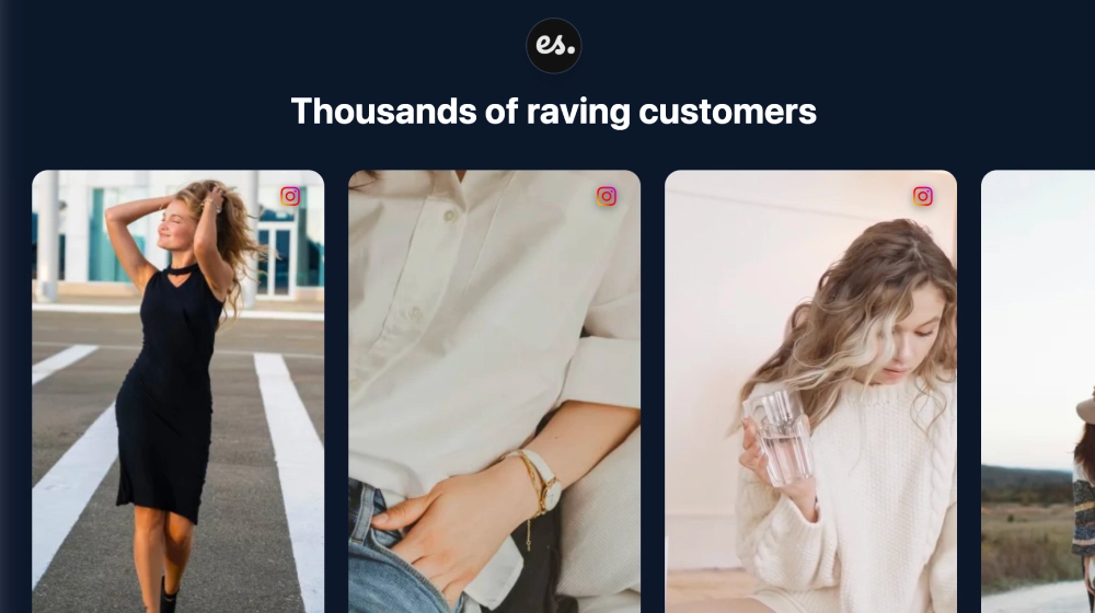 Reels Website Section