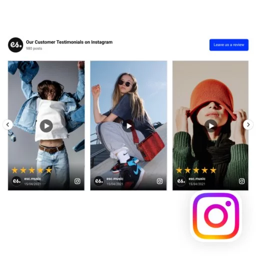 Instagram Video Reviews Widget
