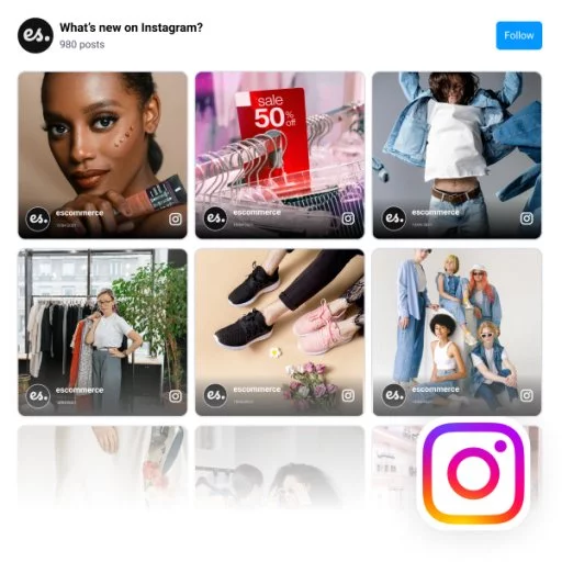 Instagram Grid Gallery Widget