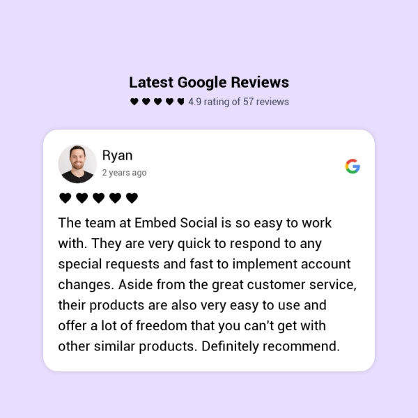 Google Review Social Media Image