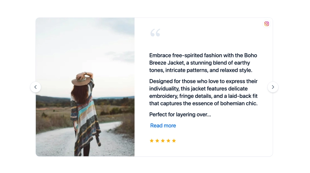 Reels Testimonials Carousel