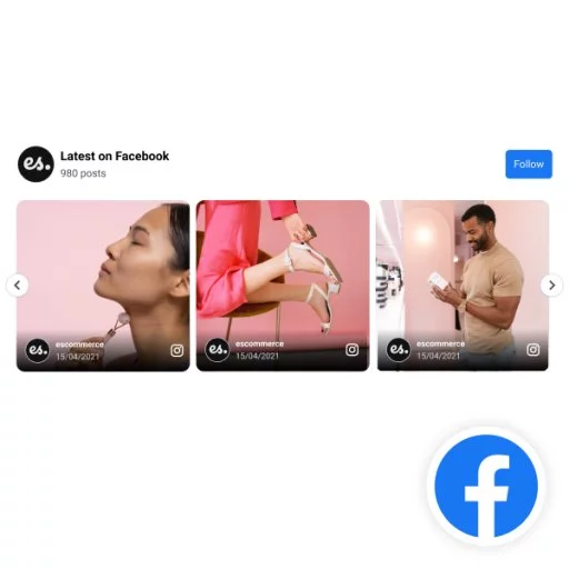 Facebook Carousel Widget