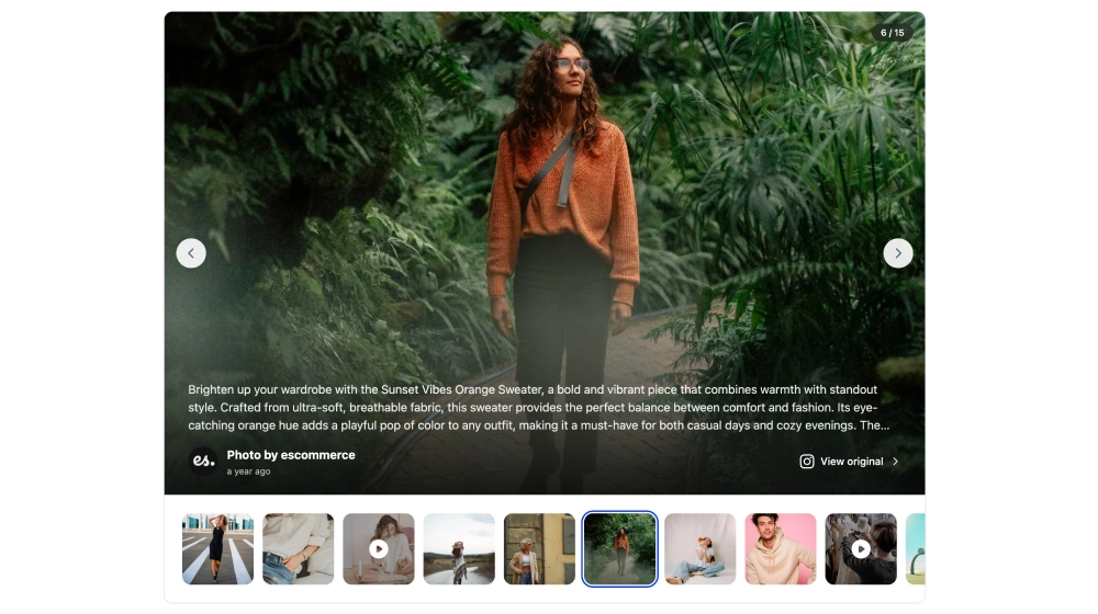 Social Media Slideshow
