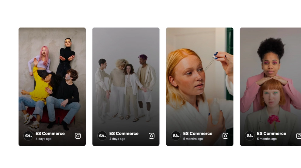 Instagram Stories Autoplay Slider