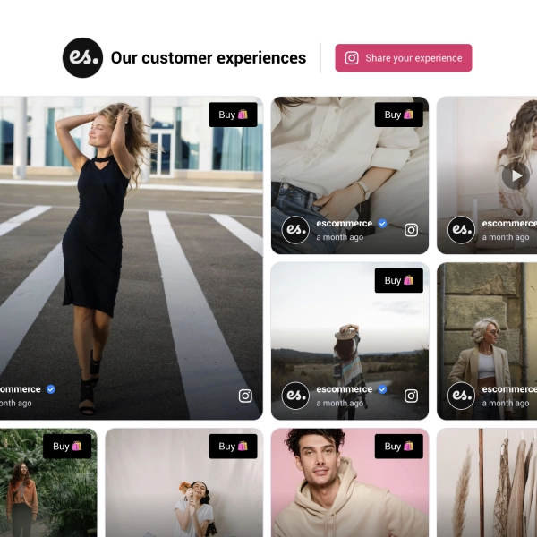 Shop & Share UGC Widget