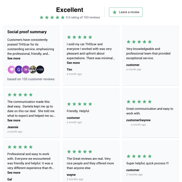 Trustpilot Grid Widget