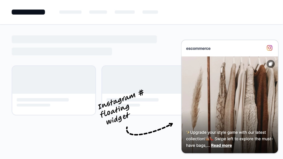 Latest Instagram Hashtags Posts Popover