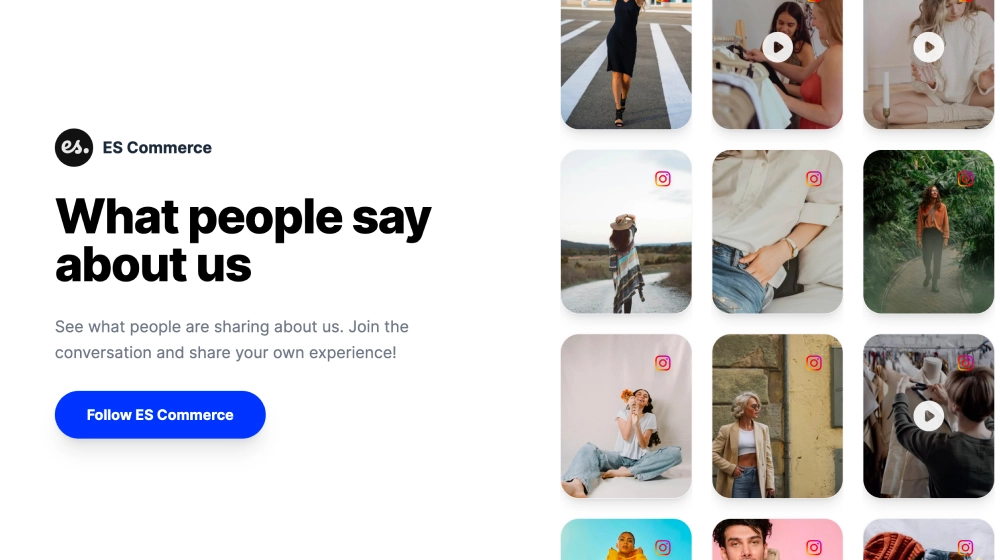 Instagram Section