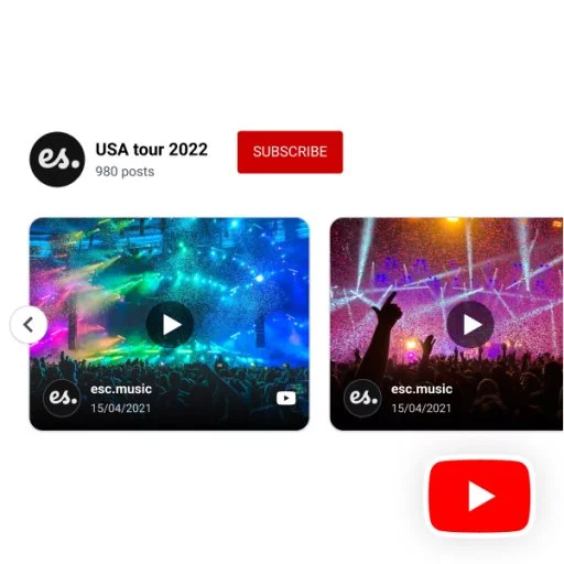 YouTube Playlist Slider