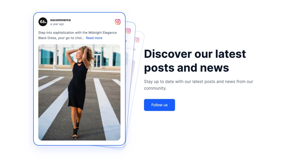 Social Media CTA Section