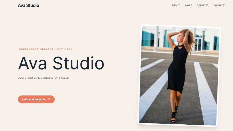 eCommerce Creator UGC Portfolio