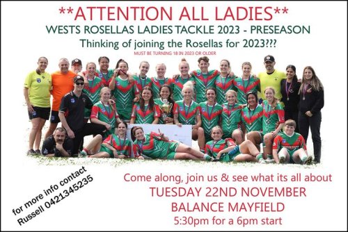 Photo post from Western Suburbs Rosellas.
