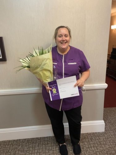 Carousel post from Llys Cyncoed Care Home.