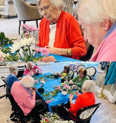 Carousel post from Llys Cyncoed Care Home.