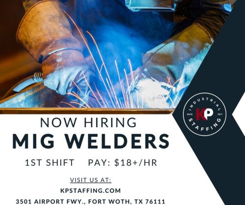 Photo post from KP Staffing Agency (Fort Worth Branch).