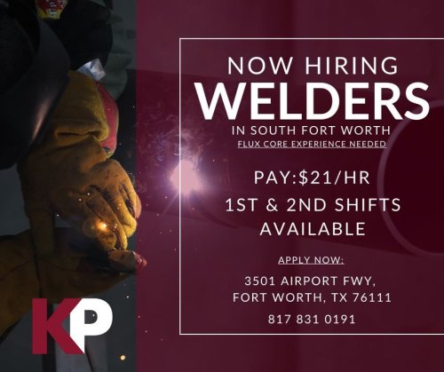 Photo post from KP Staffing Agency (Fort Worth Branch).