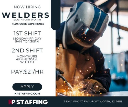 Photo post from KP Staffing Agency (Fort Worth Branch).