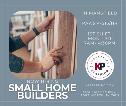 Photo post from KP Staffing Agency (Fort Worth Branch).