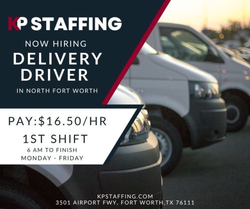 Photo post from KP Staffing Agency (Fort Worth Branch).