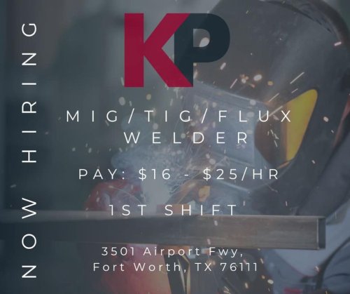 Photo post from KP Staffing Agency (Fort Worth Branch).