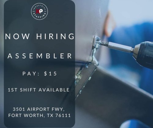 Photo post from KP Staffing Agency (Fort Worth Branch).