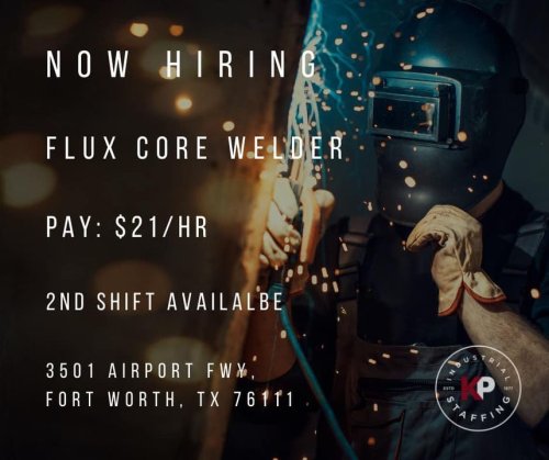 Photo post from KP Staffing Agency (Fort Worth Branch).