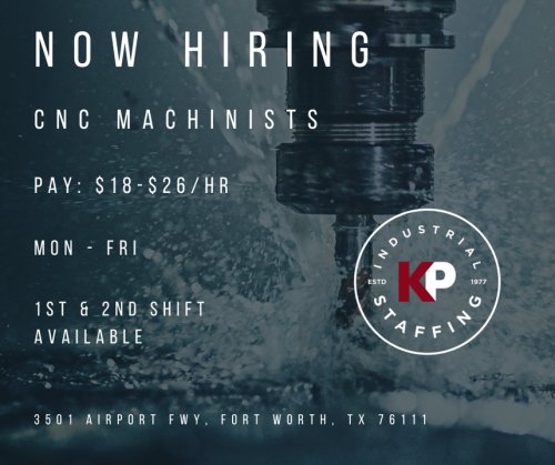 Photo post from KP Staffing Agency (Fort Worth Branch).