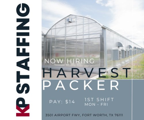 Photo post from KP Staffing Agency (Fort Worth Branch).