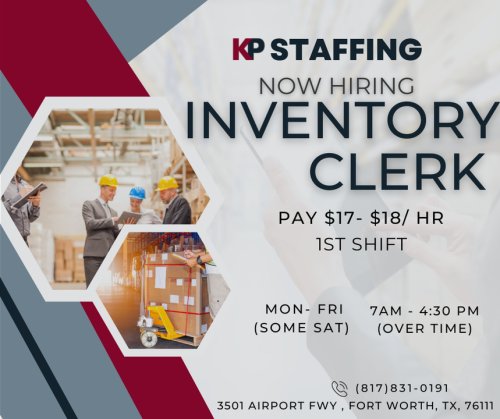 Photo post from KP Staffing Agency (Fort Worth Branch).