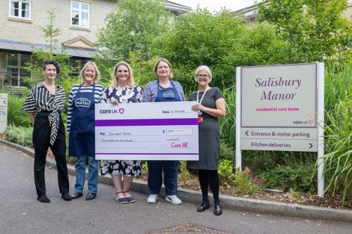 Carousel post from Salisbury Manor Care Home.